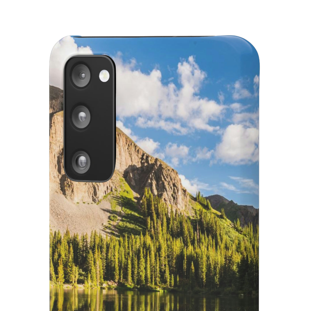 Mountain Scene Reflected - Phone Case