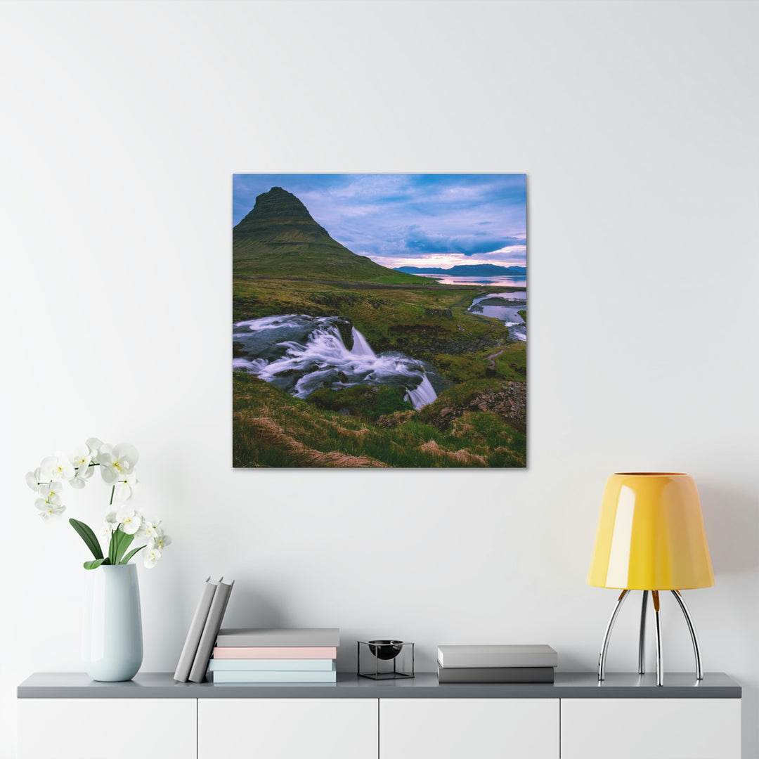 An Icelandic Sunset - Canvas