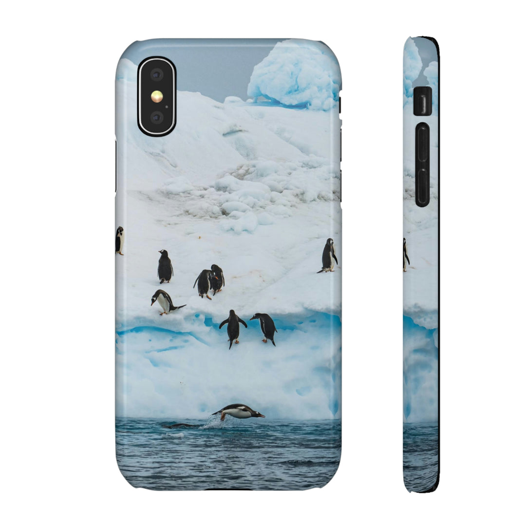 Porpoising Penguin - Phone Case