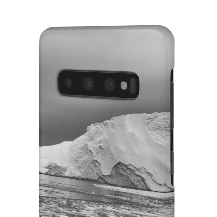 Lane of Ice In Black and White - Phone Case