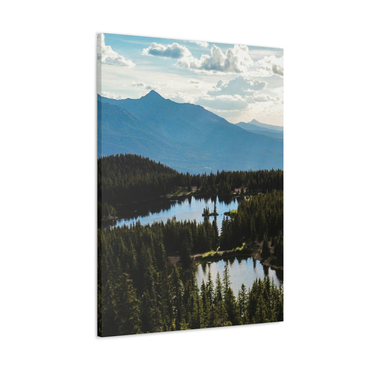 Cool Mountain Lakes - Canvas