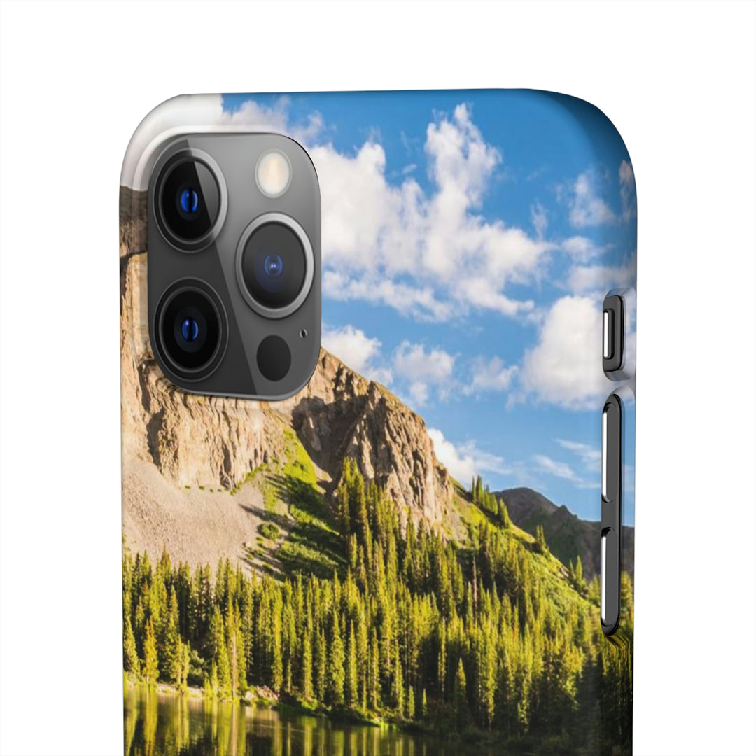 Mountain Scene Reflected - Phone Case