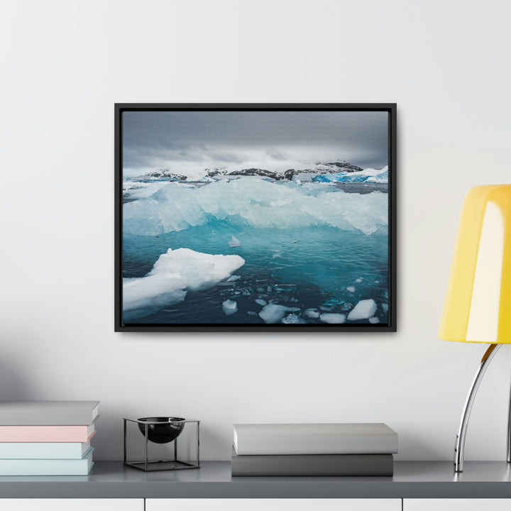 Floating Ice - Canvas with Frame