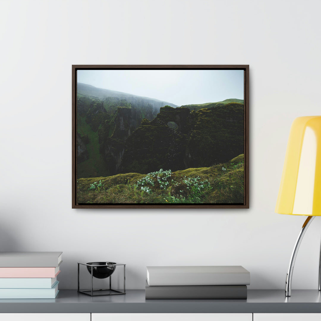 Mystical Canyon - Canvas with Frame