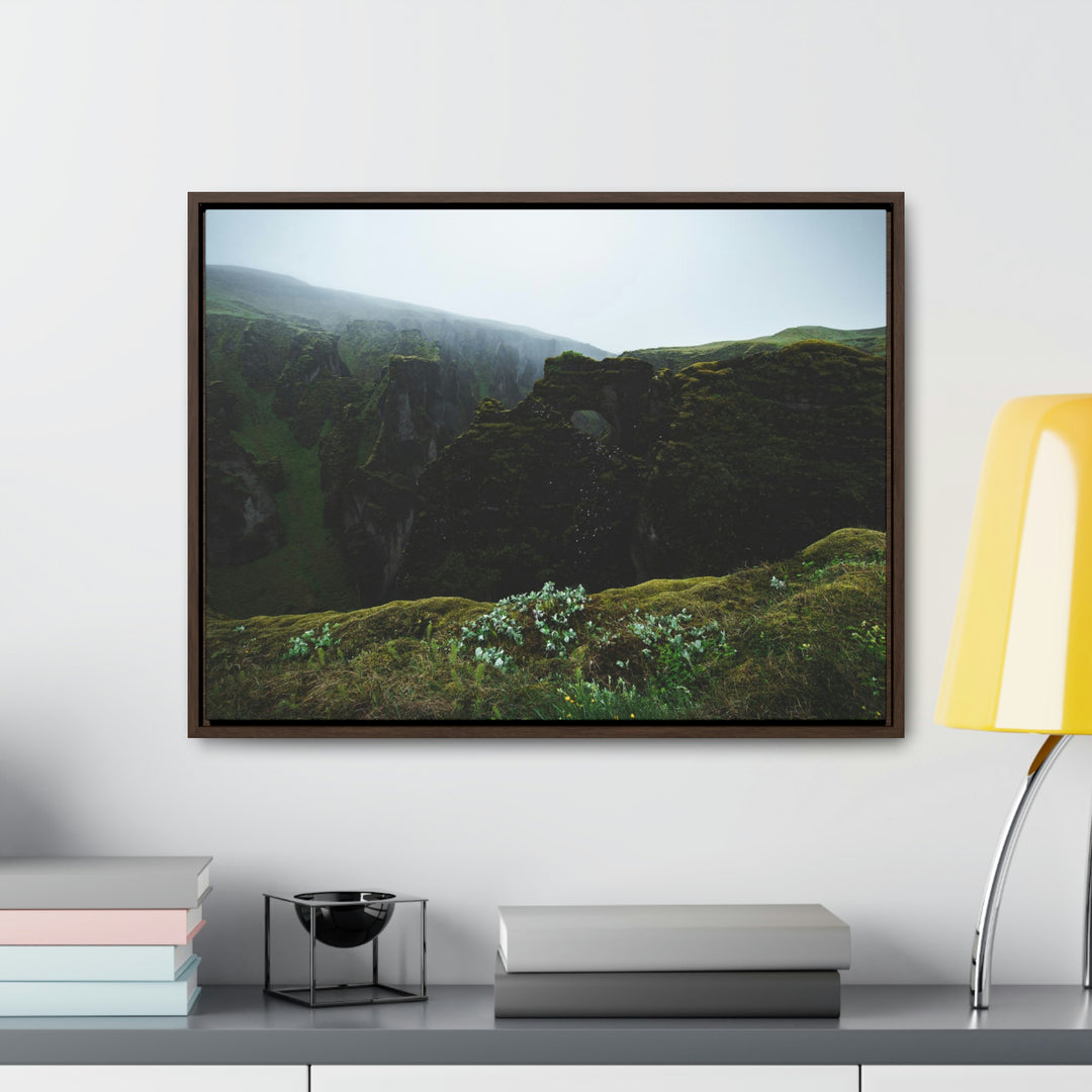 Mystical Canyon - Canvas with Frame