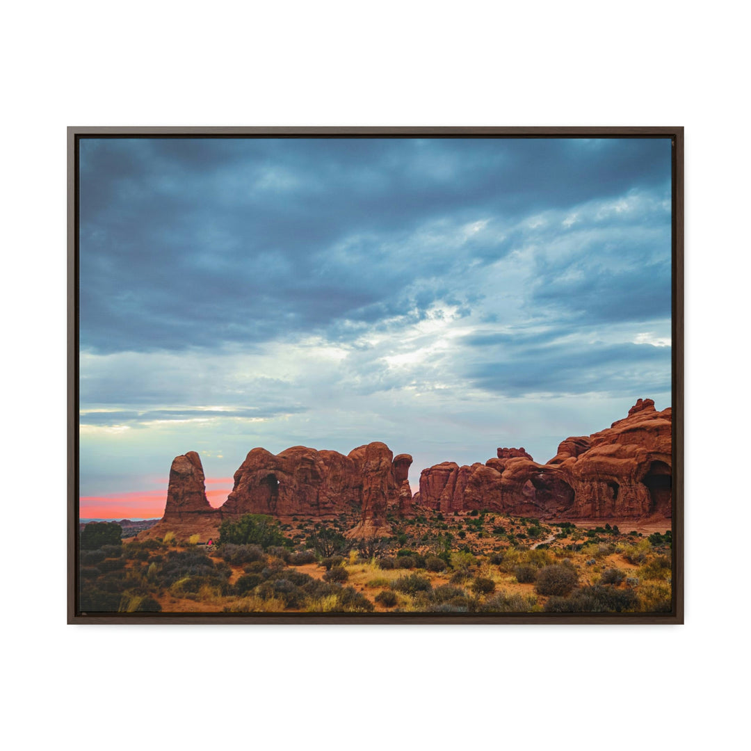 Arches at Sunset - Canvas with Frame