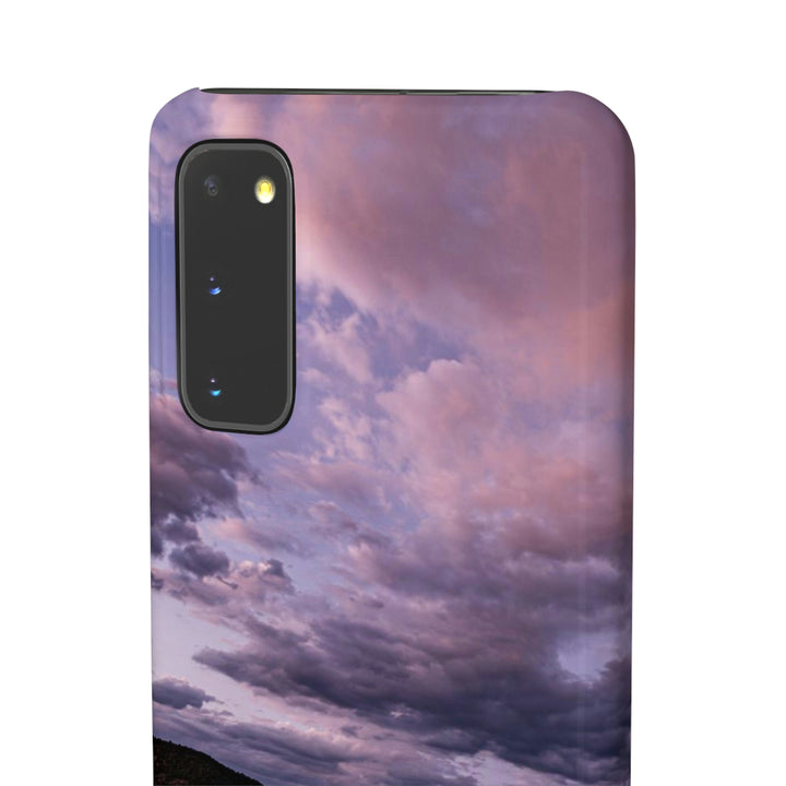 Painted Wall at Sunset Part 3 - Phone Case