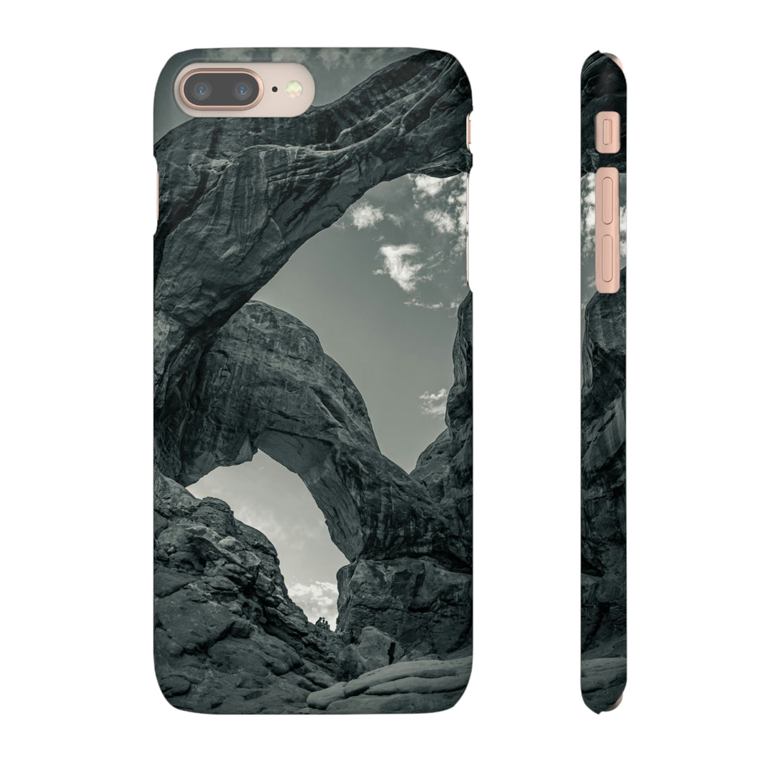 Natural Frames Part 4 in Black and White - Phone Case