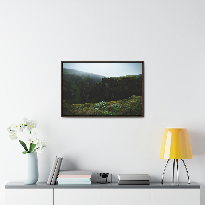 Mystical Canyon - Canvas with Frame