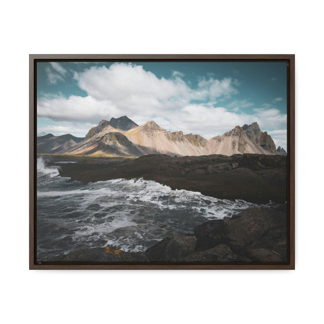 Crashing Sea - Canvas with Frame