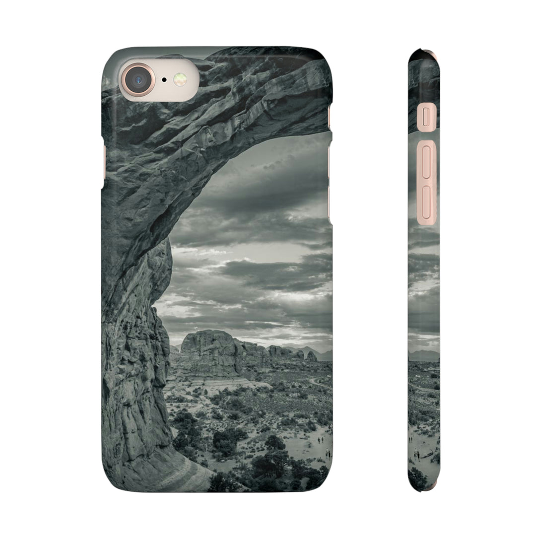 Natural Frames Part 2 in Black and White - Phone Case