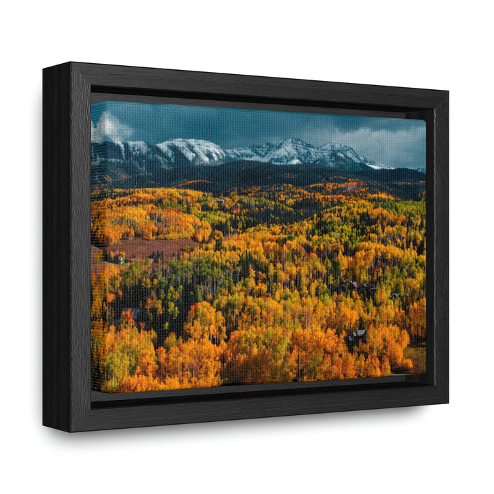 Golds of Autumn - Canvas with Frame