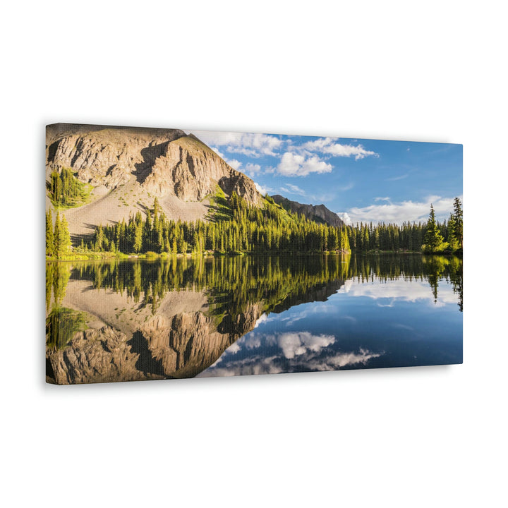 Mountain Scene Reflected - Canvas