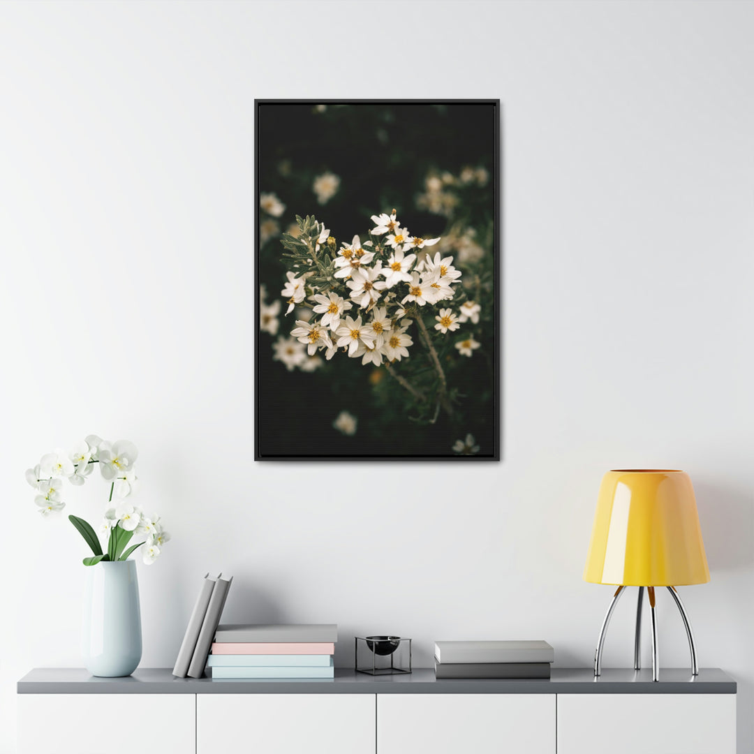 A Touch of White - Canvas with Frame