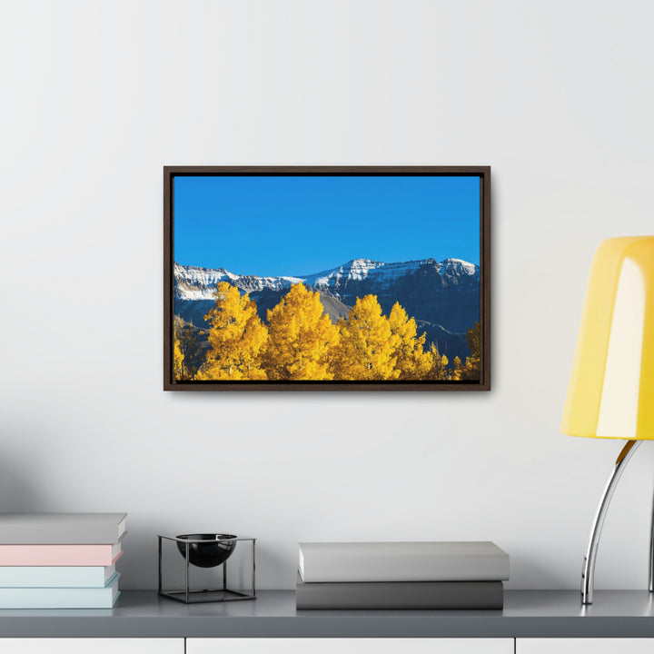 Golden Glow - Canvas with Frame