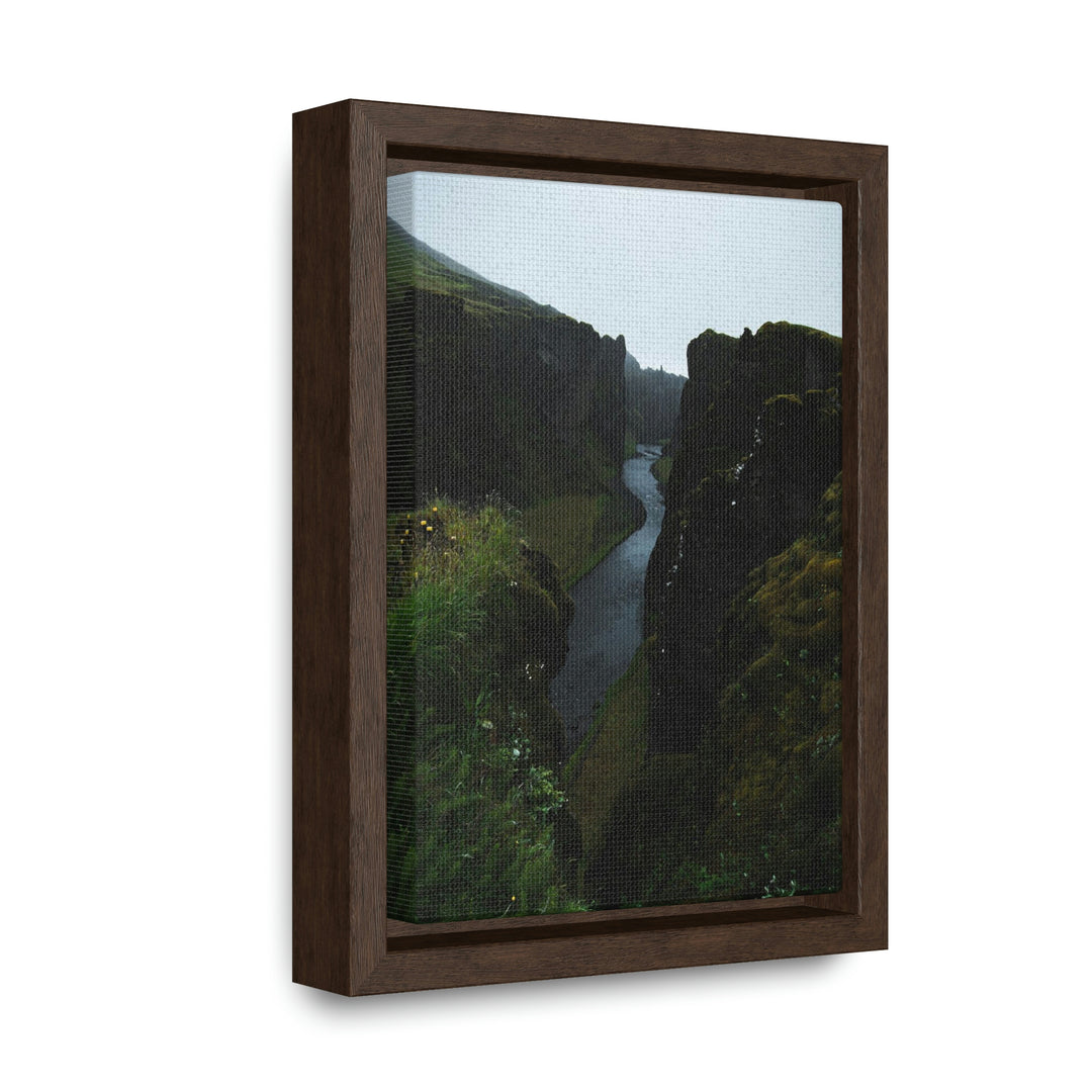 A View of the River - Canvas with Frame