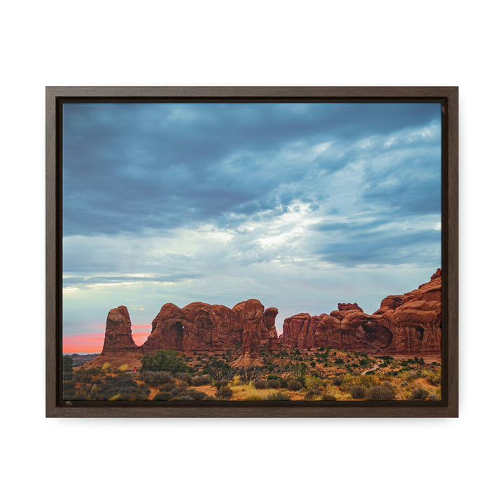 Arches at Sunset - Canvas with Frame