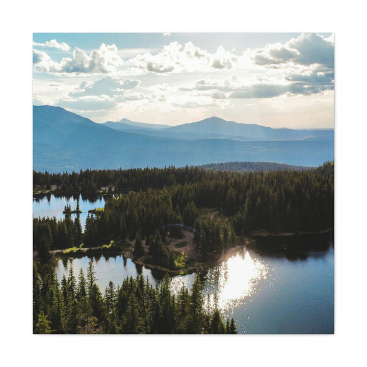 Cool Mountain Lakes - Canvas