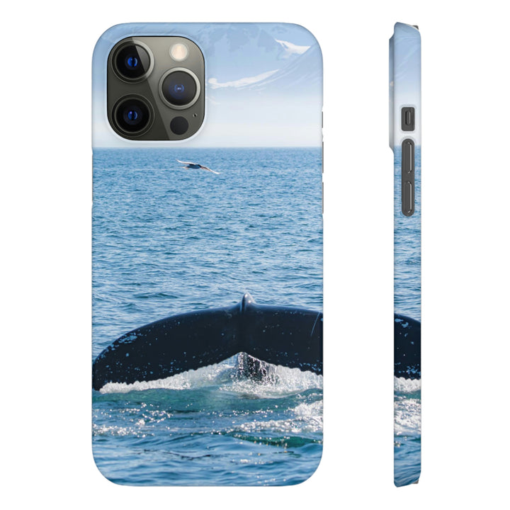 A Whale and A Mountain - Phone Case