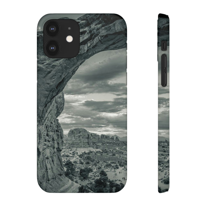 Natural Frames Part 2 in Black and White - Phone Case