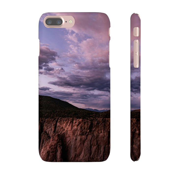 Painted Wall at Sunset Part 3 - Phone Case