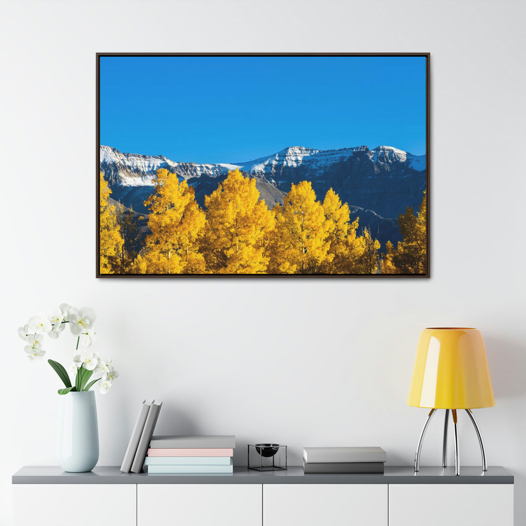 Golden Glow - Canvas with Frame