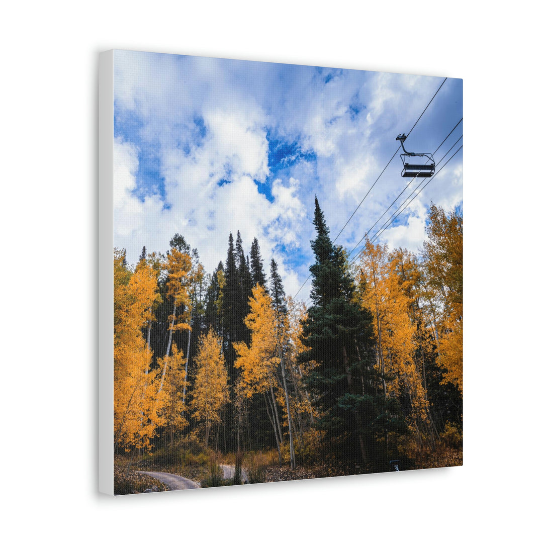 Chairlift in Suspension - Canvas