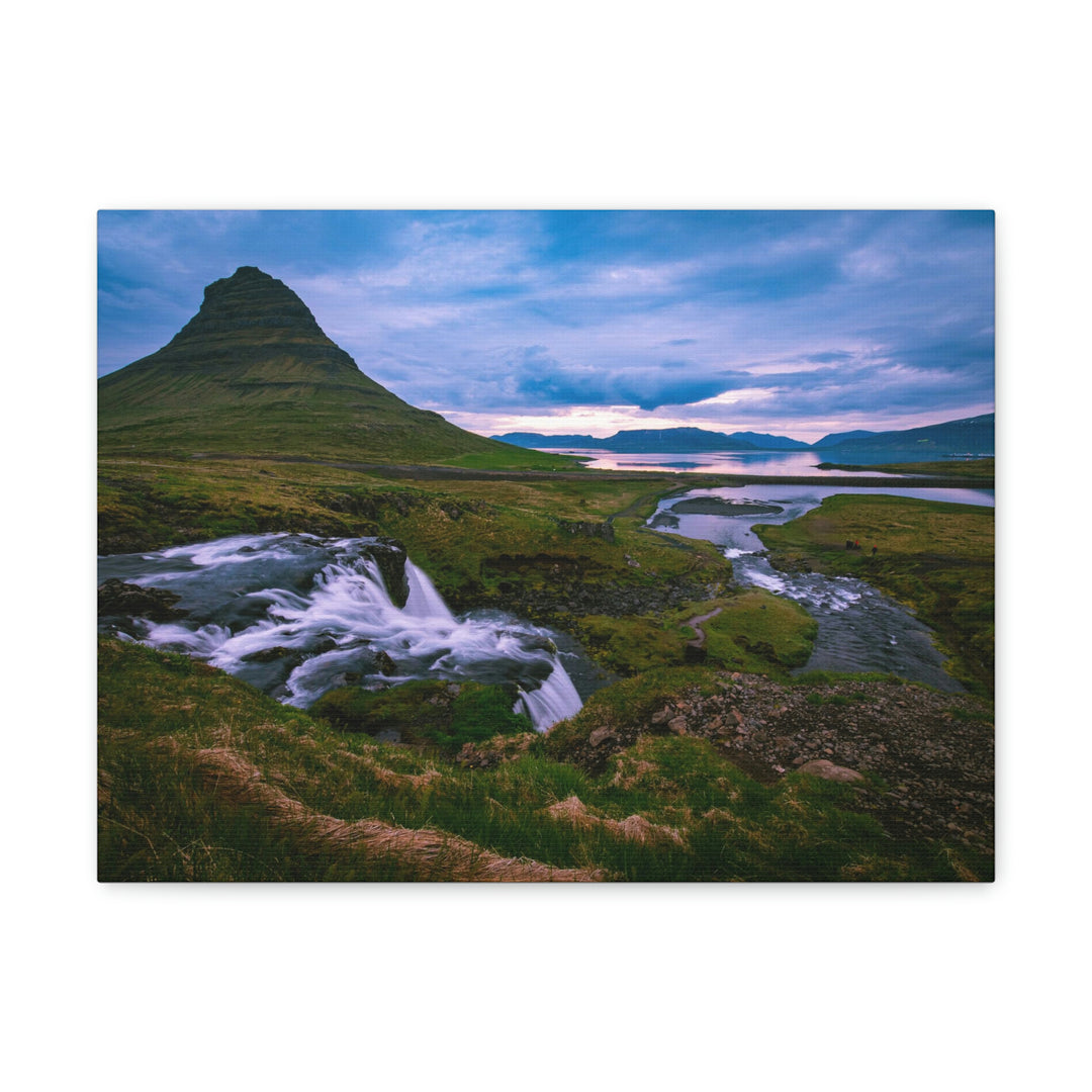 An Icelandic Sunset - Canvas