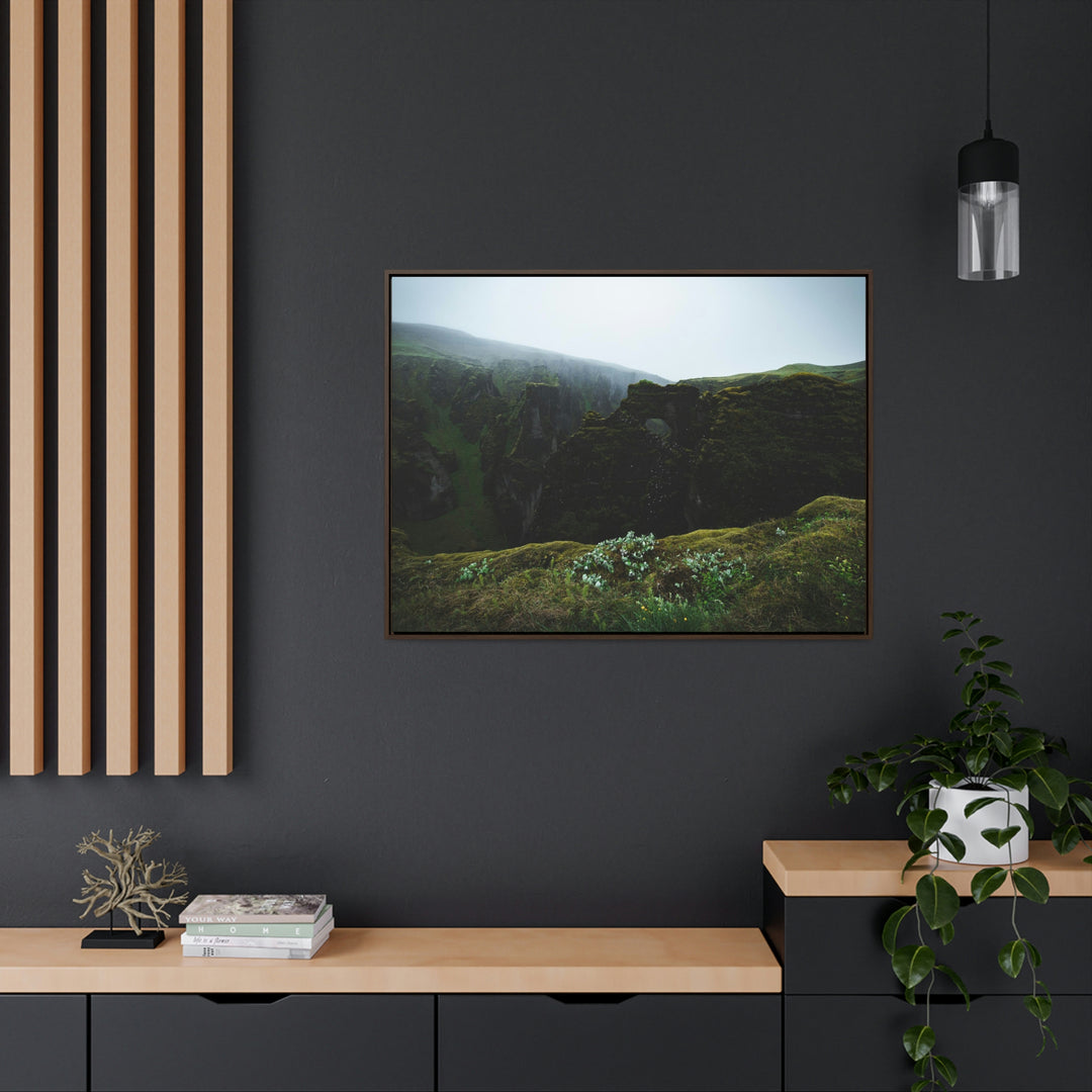 Mystical Canyon - Canvas with Frame