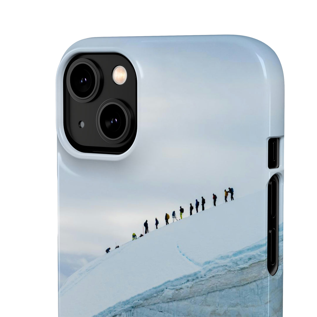 Preparing for the Climb - Phone Case