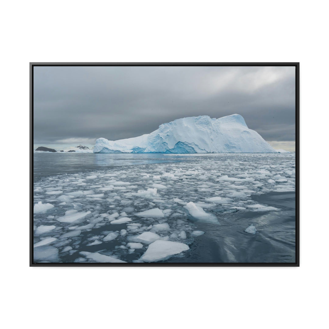 Lane of Ice - Canvas with Frame