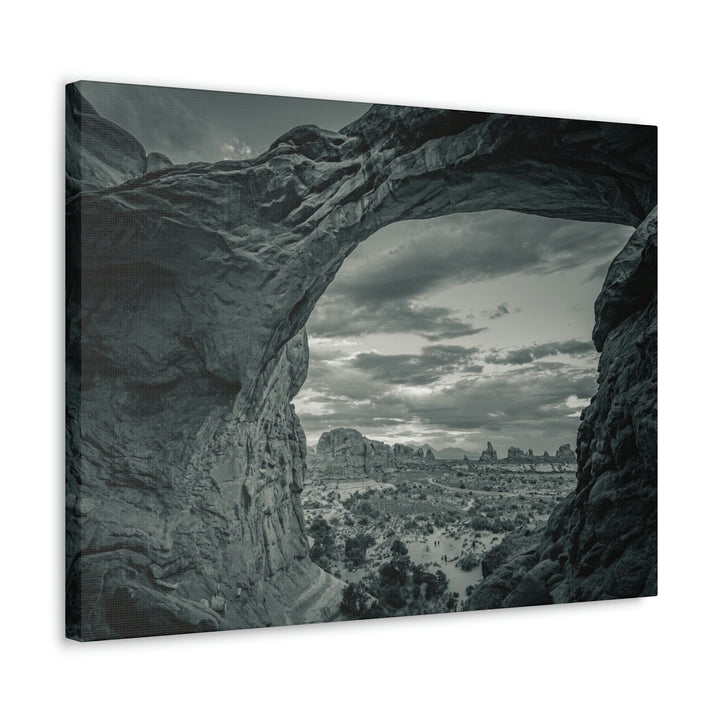 Natural Frames Part 2 in Black and White - Canvas