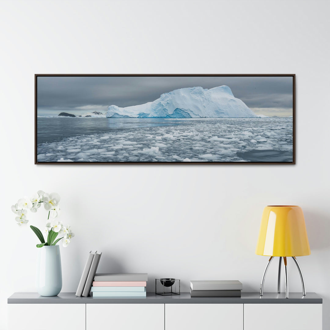 Lane of Ice - Canvas with Frame