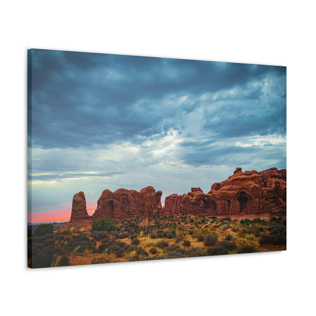 Arches at Sunset - Canvas