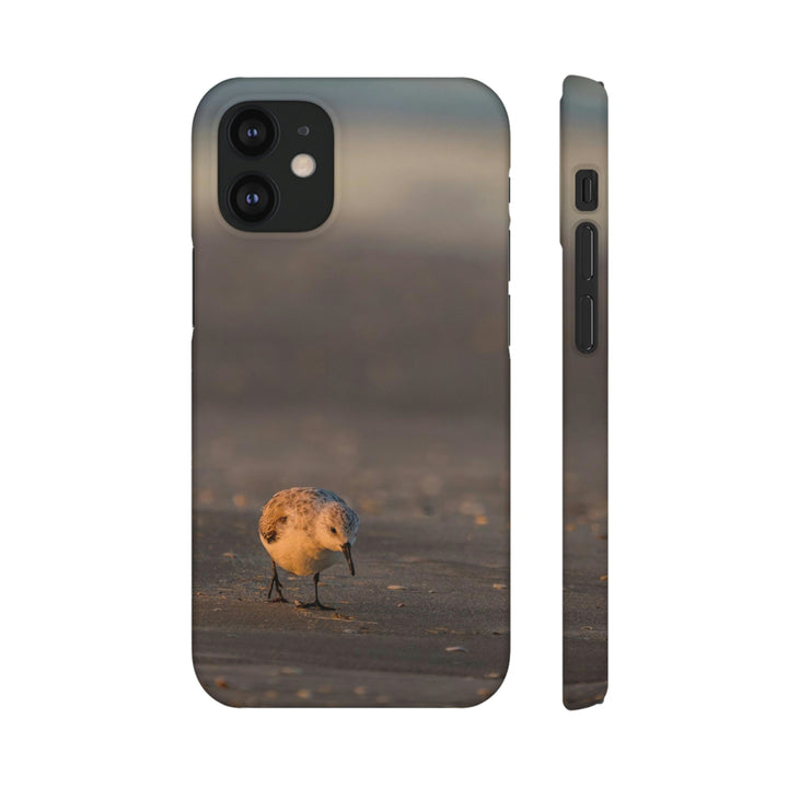 Feeding Sanderling - Phone Case