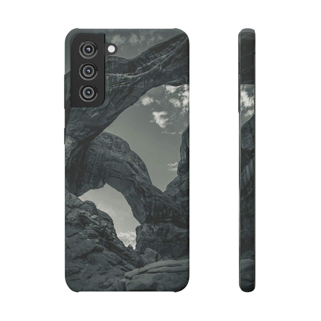 Natural Frames Part 4 in Black and White - Phone Case