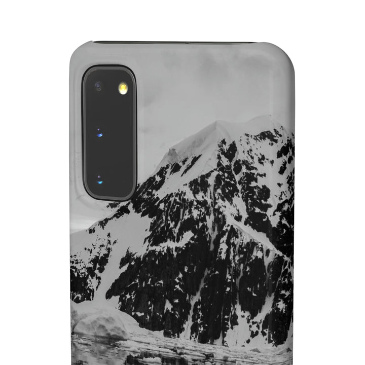 Reflected Calm in Black and White - Phone Case