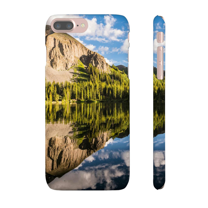 Mountain Scene Reflected - Phone Case