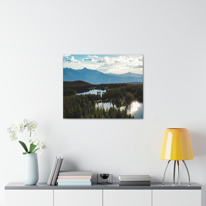 Cool Mountain Lakes - Canvas