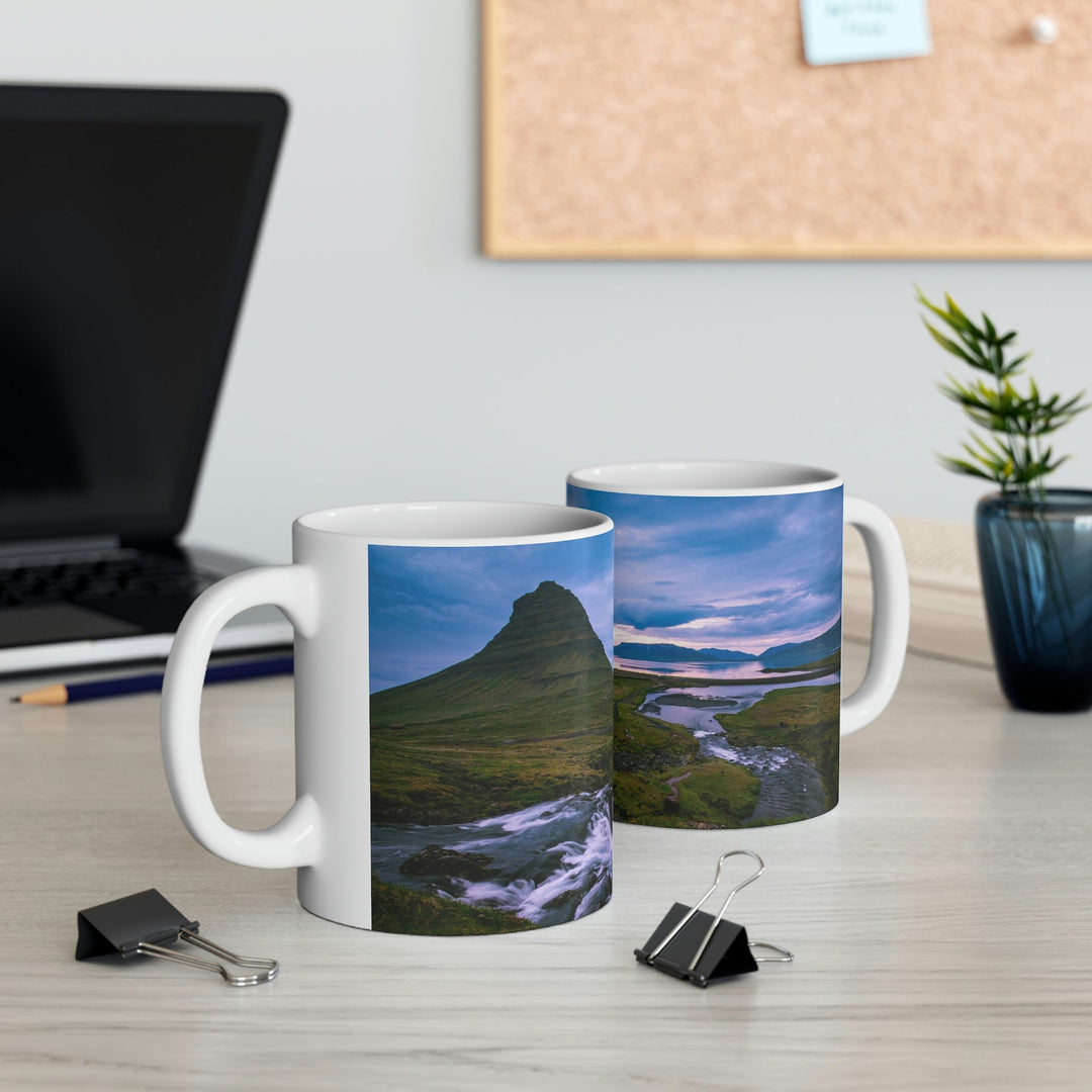 An Icelandic Sunset - Ceramic Mug 11oz - Visiting This World