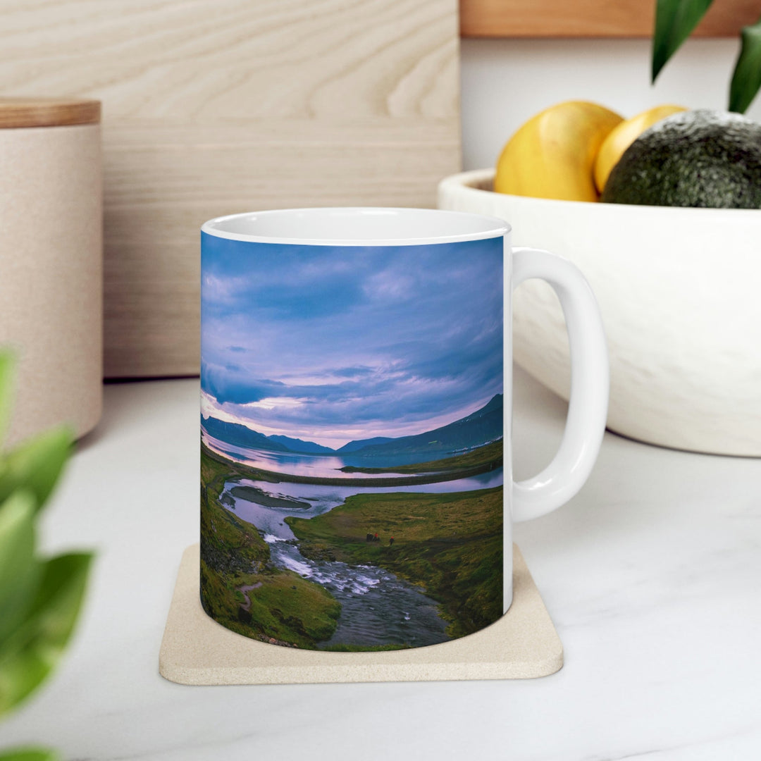 An Icelandic Sunset - Ceramic Mug 11oz - Visiting This World