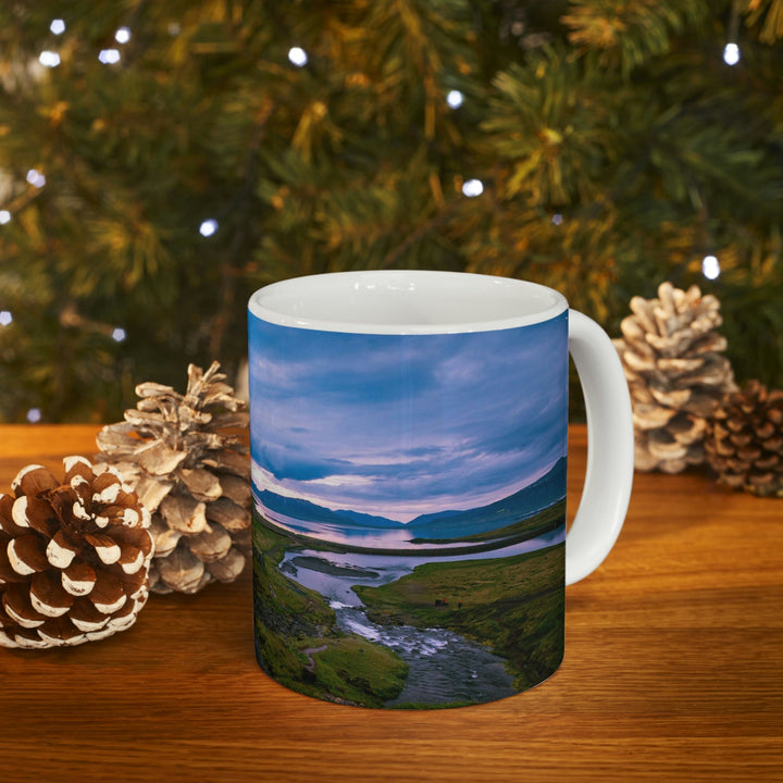 An Icelandic Sunset - Ceramic Mug 11oz - Visiting This World