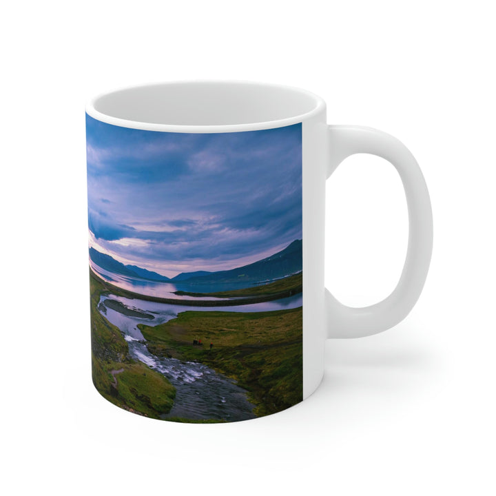 An Icelandic Sunset - Ceramic Mug 11oz - Visiting This World