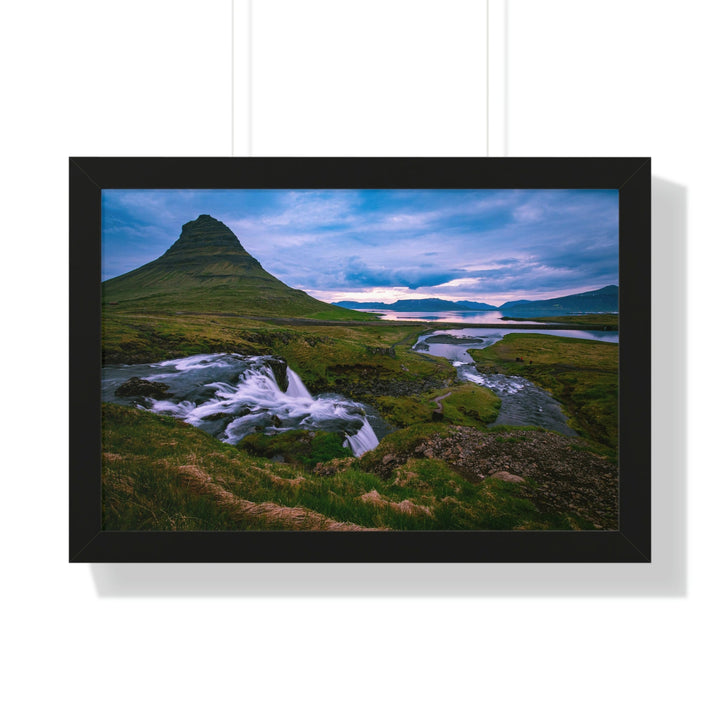 An Icelandic Sunset - Framed Print - Visiting This World