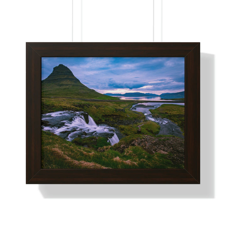 An Icelandic Sunset - Framed Print - Visiting This World