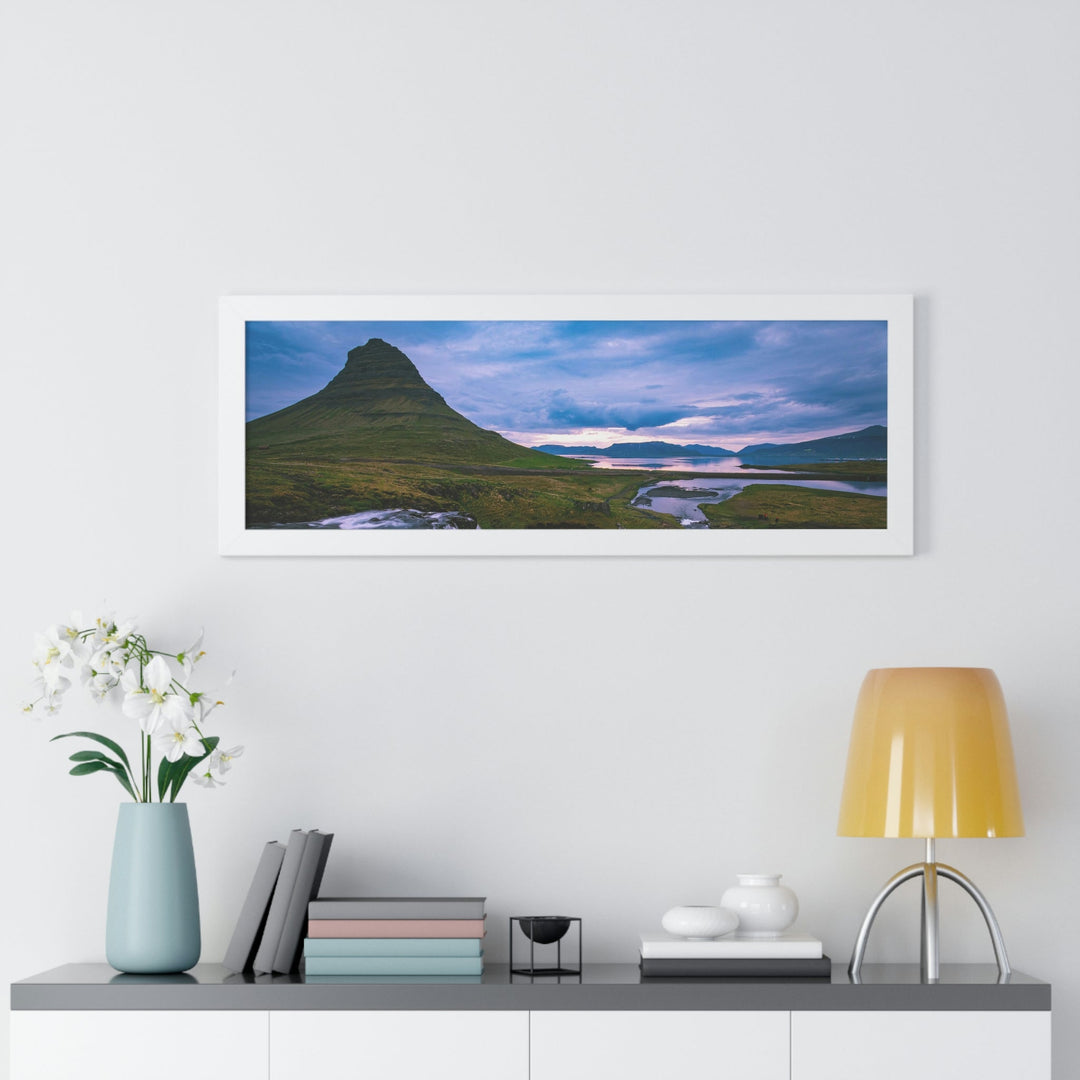 An Icelandic Sunset - Framed Print - Visiting This World