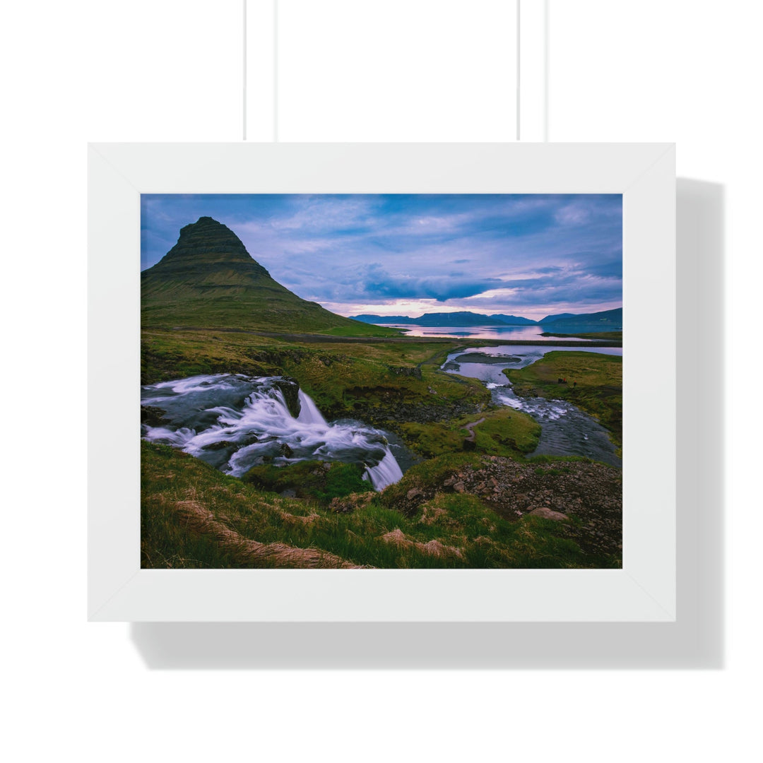 An Icelandic Sunset - Framed Print - Visiting This World