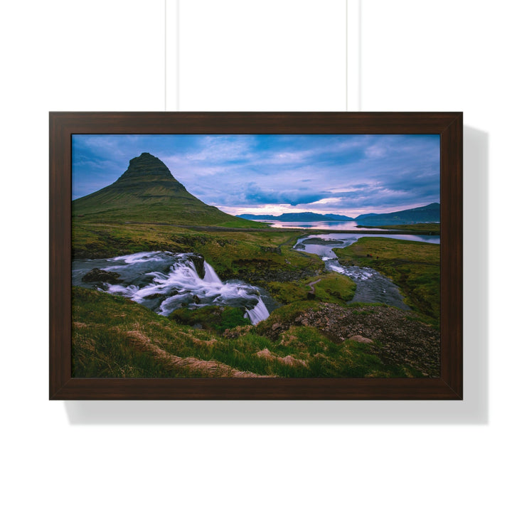 An Icelandic Sunset - Framed Print - Visiting This World