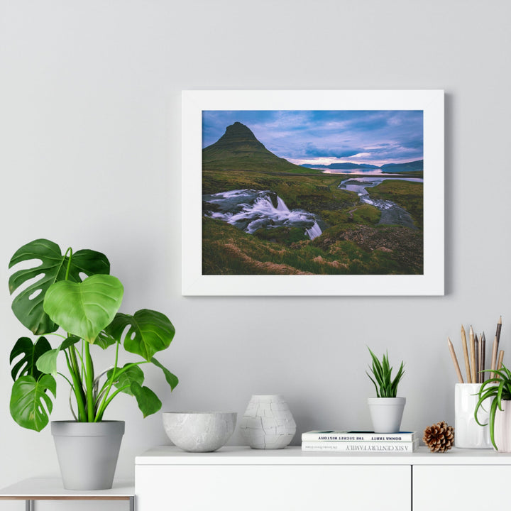 An Icelandic Sunset - Framed Print - Visiting This World