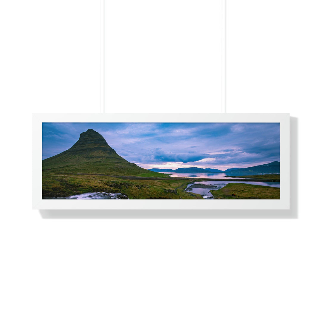 An Icelandic Sunset - Framed Print - Visiting This World